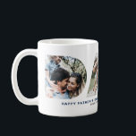 DAD Cutout Photo Collage Happy Father's Day Mug<br><div class="desc">DAD Cutout Photo Collage Happy Father's Day Mug. Customisable mug featuring DAD typography cutout and three photo collage. The texts are fully customisable. Perfect for Father's day and dad's birthdays.</div>