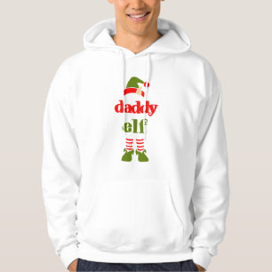 DAD DADDY CHRISTMAS ELF T-SHIRT HOODIE