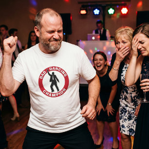Dad Dancing Champion - Funny Shirt for Dad