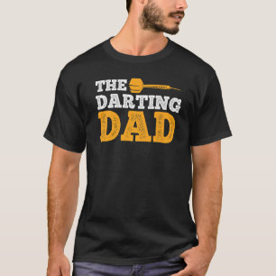 Dad darting dart men darts flight darts Premium_1 T-Shirt