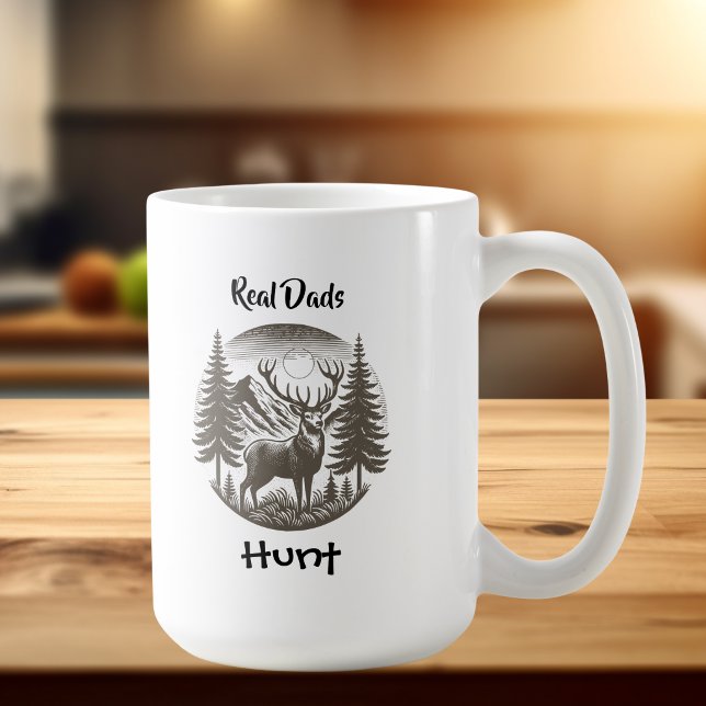  Dad Deer Hunt  Mug Personalise (Customize wording)