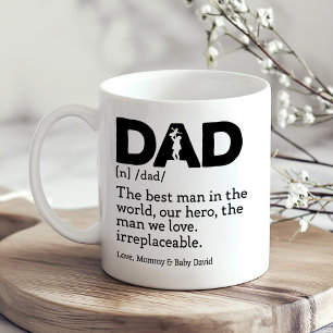 Dad Dictionary Definition Father's Day Gift Coffee Mug