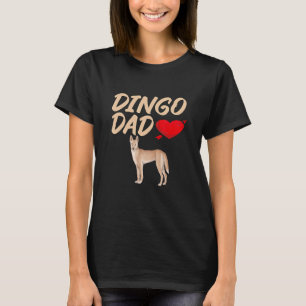 Dad Dingo Fraser Island Australie Dingo Dog Family T-Shirt