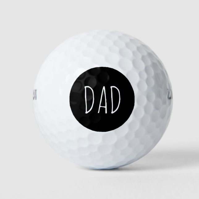DAD dot  Golf Balls (Front)