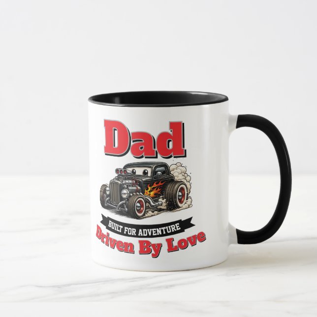 Dad, Driven By Love Mug (Right)