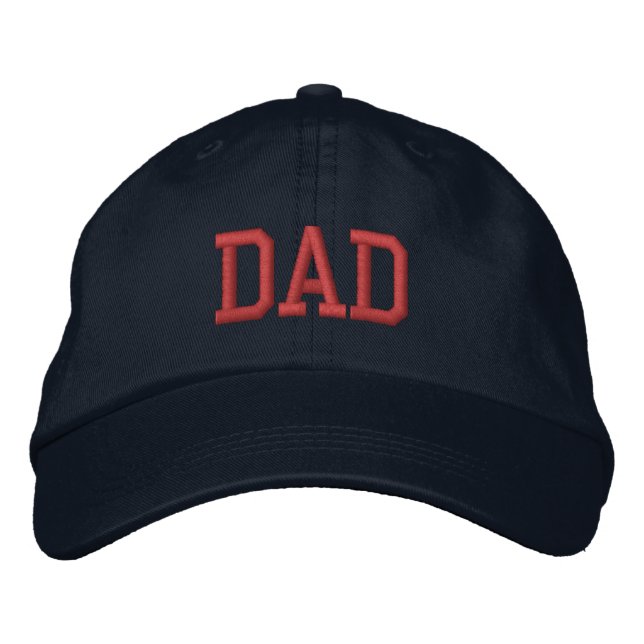 Dad Embroidered Baseball Hat (Front)