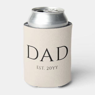Dad Est Modern New Daddy Promoted to Dad Can Cooler