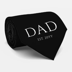 Dad Est Modern New Daddy Promoted to Dad Tie