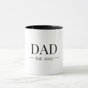 Dad Established 2025 Mug