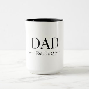 Dad Established 2025 Mug