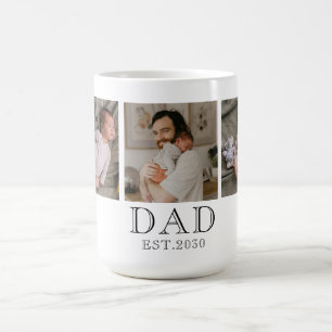 Dad Established 3 Photo  Coffee Mug