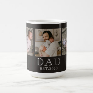 Dad Established Black 3 Photo  Coffee Mug