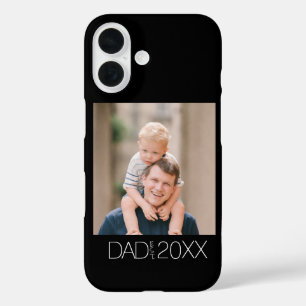 Dad Established Modern Photo   iPhone 16 Case