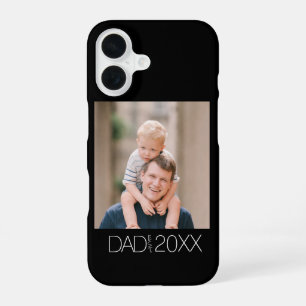 Dad Established Modern Photo iPhone 16 Case