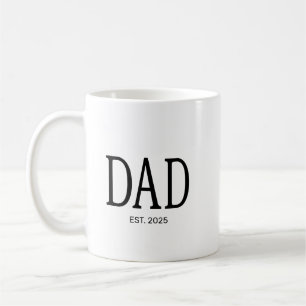 Dad Established New Dad Gift Coffee Mug