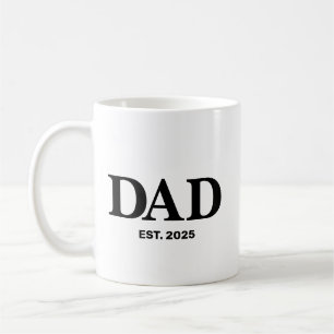 Dad Established New Dad Gift Coffee Mug
