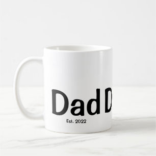 Dad  Established New Dad Gift  Coffee Mug