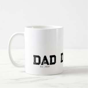 Dad Established New Dad Gift Coffee Mug