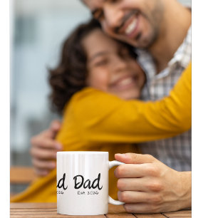 Dad Established new dad gift Coffee Mug