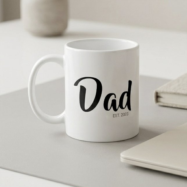 Dad Established New Dad Gift Coffee Mug (Dad Established New Dad Gift Coffee Mug)
