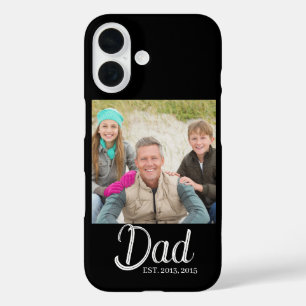 Dad Established Photo iPhone 16 Case