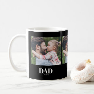 Dad Established Photo Coffee Mug