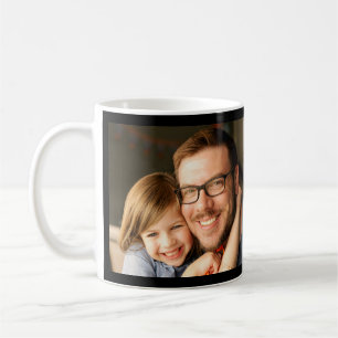 Dad Established Photo Father's Day Coffee Mug