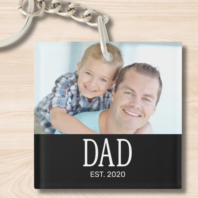 Dad Established Photo Key Ring (Creator Uploaded)