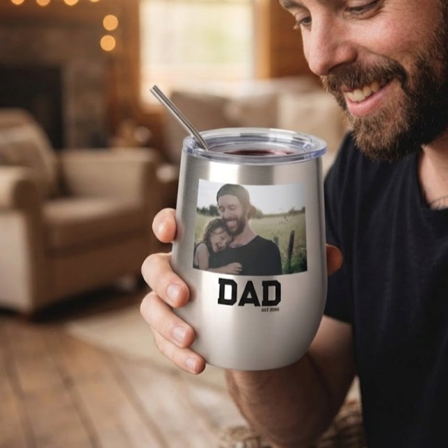 Dad Established Photo Template Year Father's Day  (Creator Uploaded)