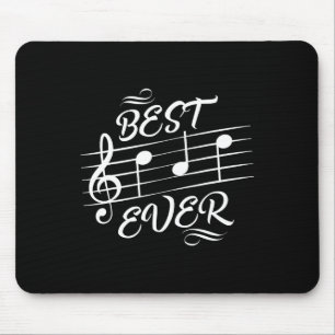 Dad Ever Music Notes Musician Fathers Day Mouse Pad