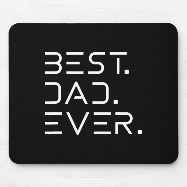 Dad Ever Shirt Modern Developer Programmer Fathers Mouse Pad (Front)