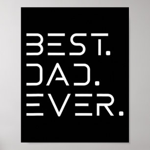 Dad Ever Shirt Modern Developer Programmer Fathers Poster