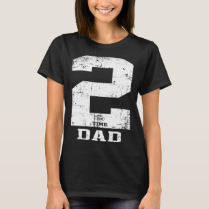 Dad Expecting second time baby number 2 announceme T-Shirt