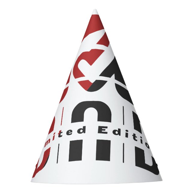 Dad: Expressing a Father's Unconditional Love Party Hat (Front)
