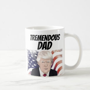 DAD FATHER'S DAY DONALD TRUMP COFFEE MUG