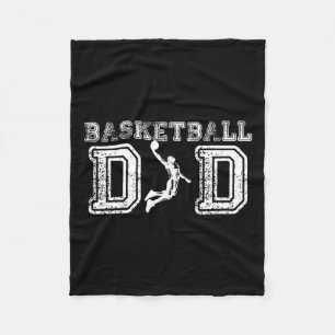 Dad Fathers Day Gift For Daddy Papa Father Fleece Blanket