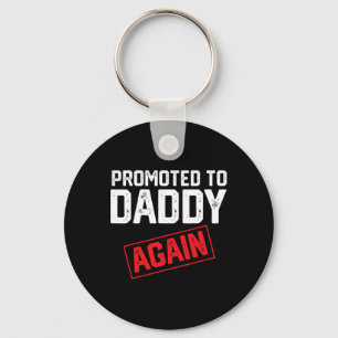 Dad Fathers Day Pregnancy Announcement Daddy Dad T Key Ring