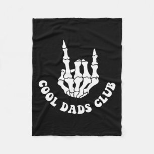Dad Fathers Day Shirt Cool Dads Club Fleece Blanket