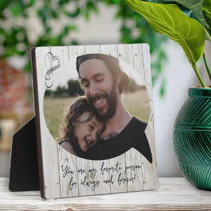 Dad Favourite Person Talk Bubble  Plaque