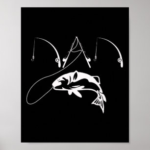 Dad Fishing Fisherman Daddy Fathers Day Gif  Poster