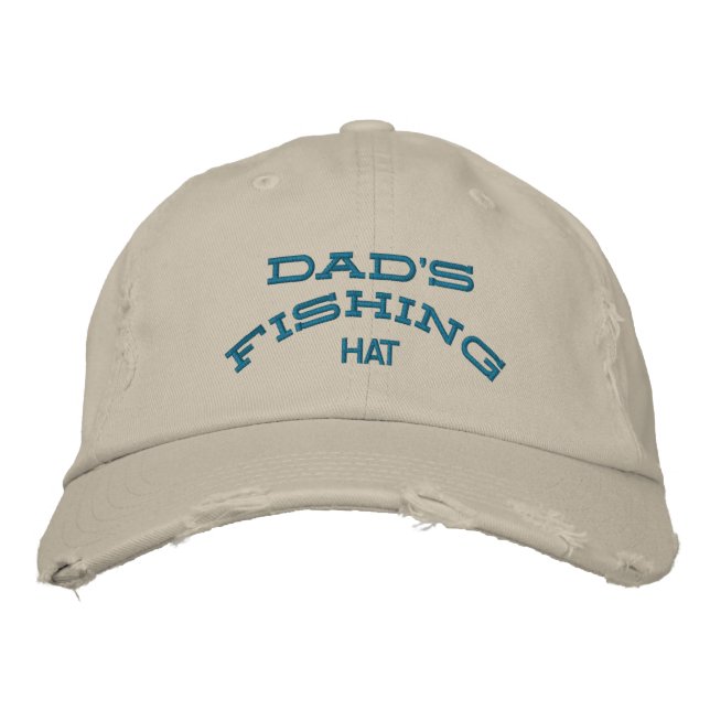 dad fishing hat (Front)