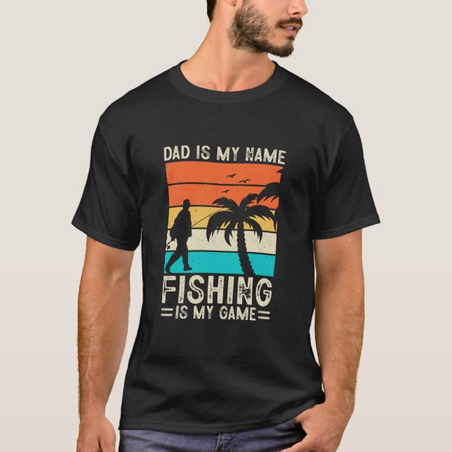 Dad Fishing T-Shirt (Front)