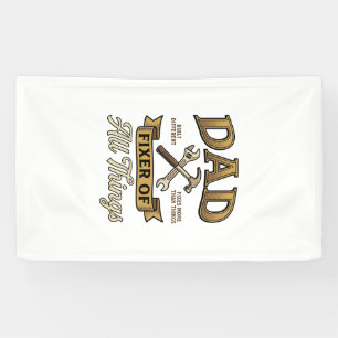 Dad Fixer of All Things Vintage Engraving Shirt_1 Banner