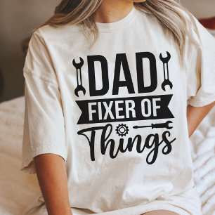 Dad Fixer Of Things Funny Father'S Day Gift Tri-Blend Shirt