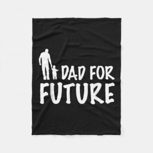 Dad For Future Parents For Future Environmental Pr Fleece Blanket