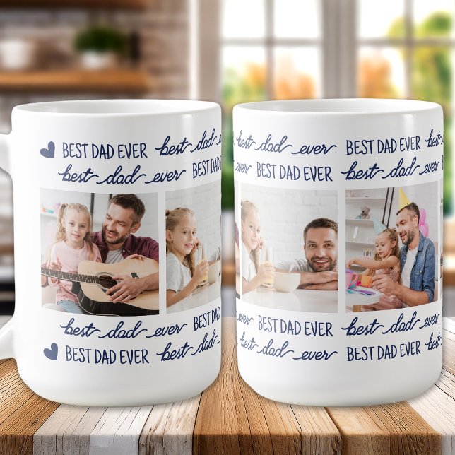 Dad Fun Blue Photo Coffee Mug (Creator Uploaded)