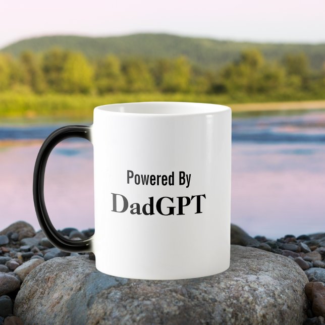 Dad Funny Birthday - Powered By DadGPT - Ai Joke Magic Mug (Creator Uploaded)