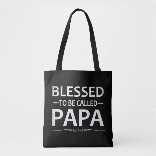 Dad Funny - Blessed To Be Called Christmas Tote Bag (Front)