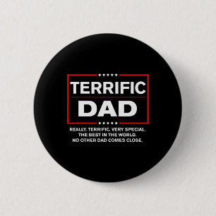 Dad - Funny Donald Trump Fathers Day Gift 6 Cm Round Badge