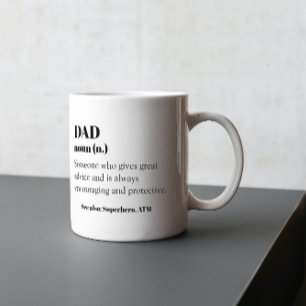 Dad FunnyDefinition Word Noun Gift Father's Day Coffee Mug